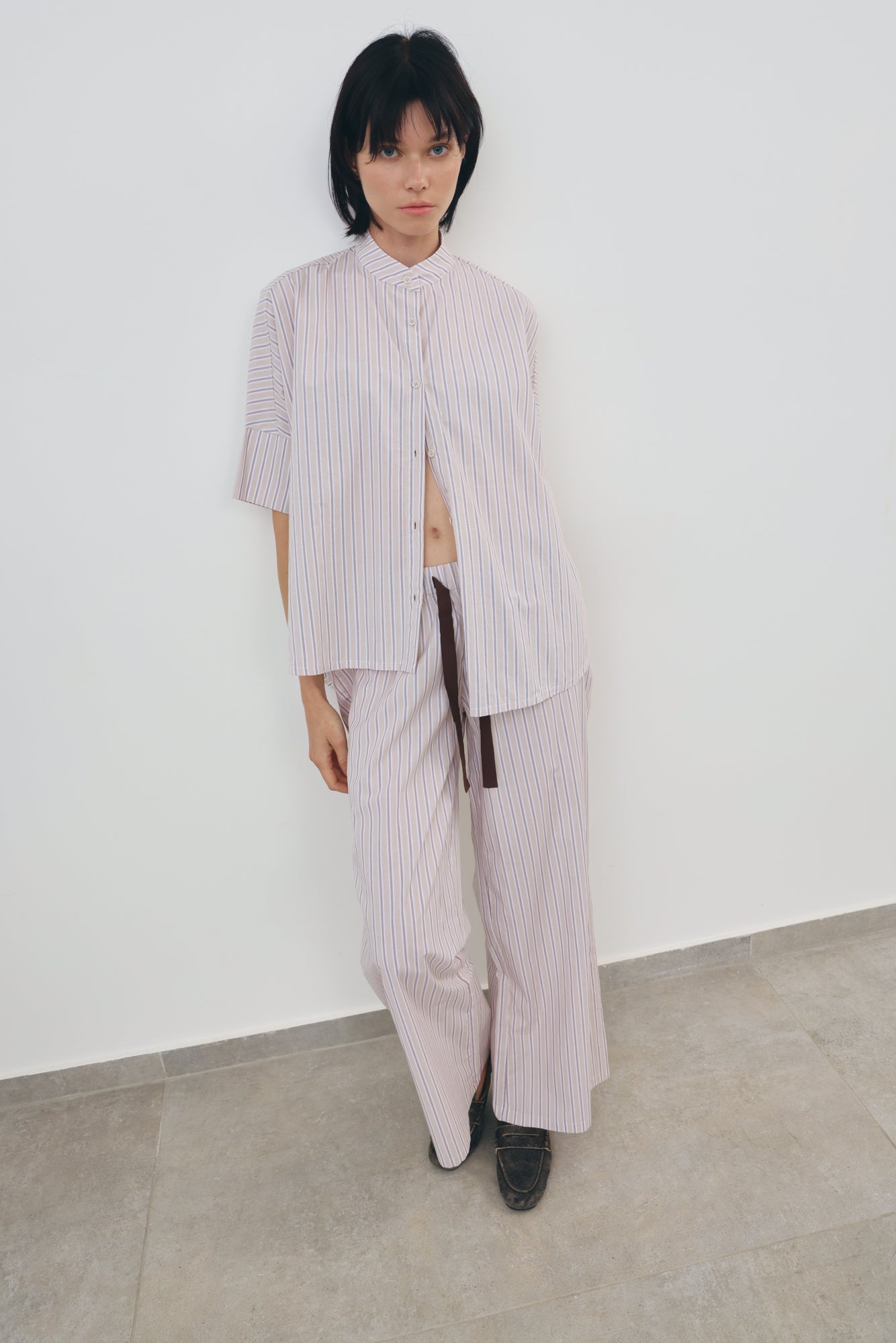 Soft Oversize Stripe shirt
