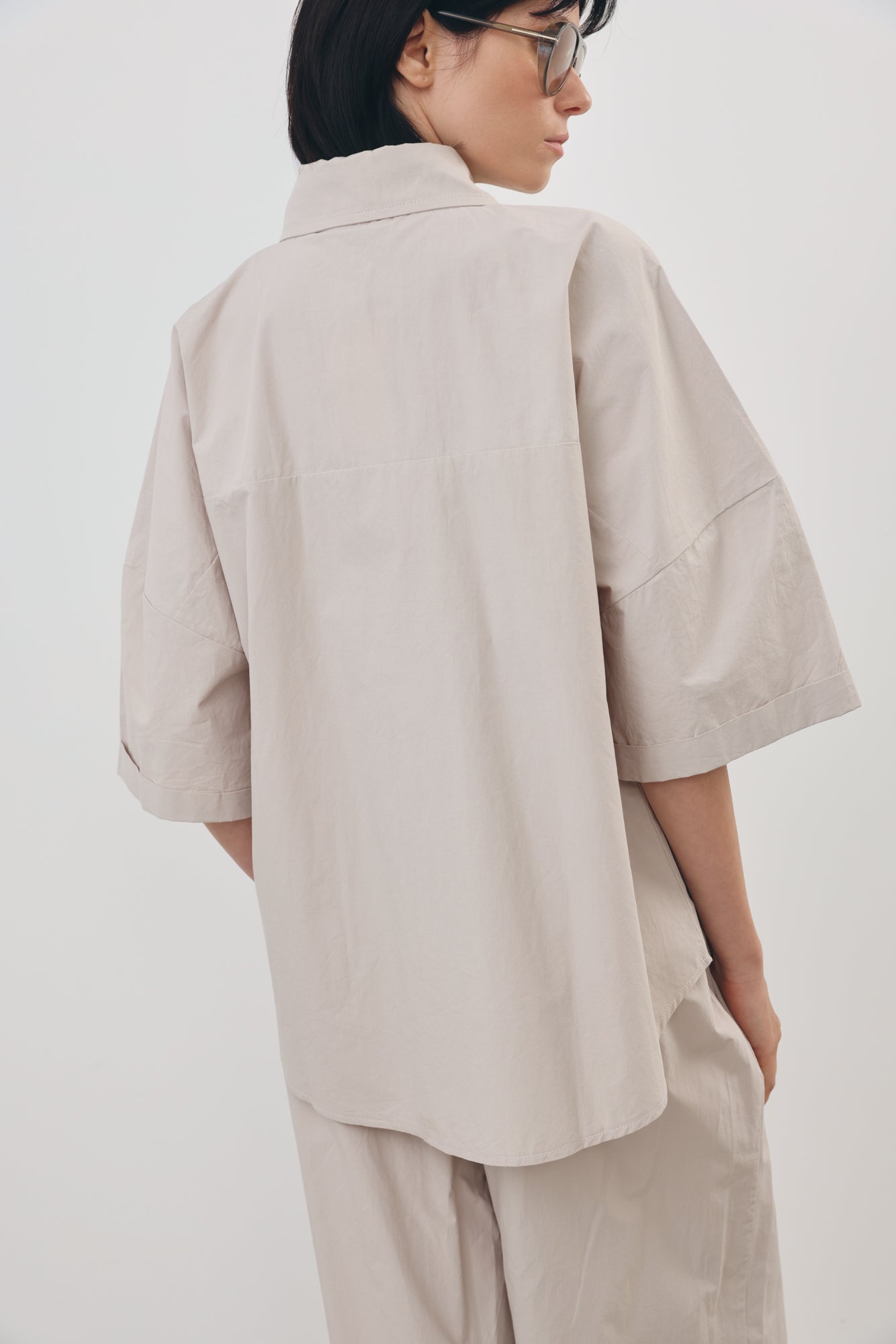 Boxy Button Shirt