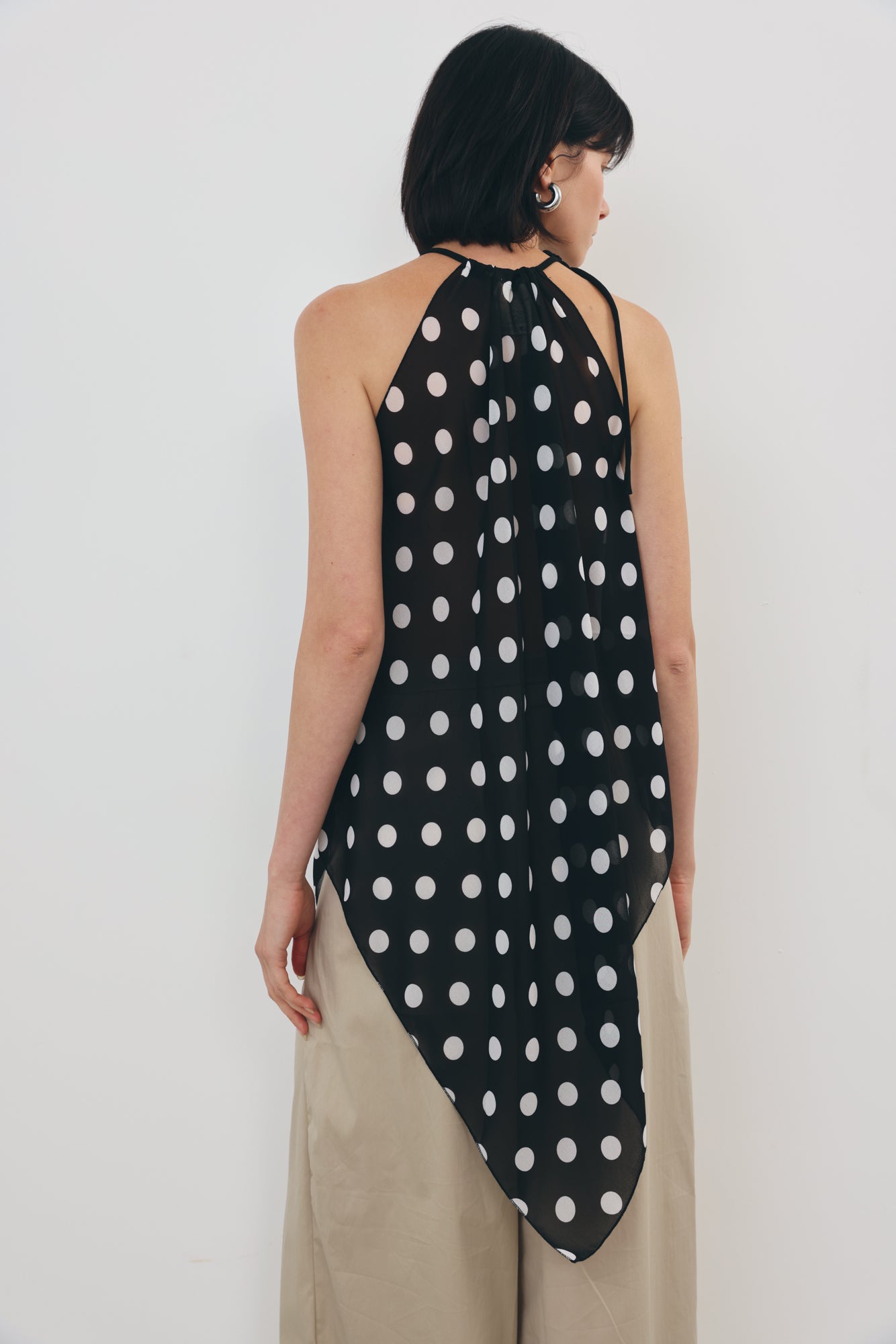 Asymmetric Polka Top