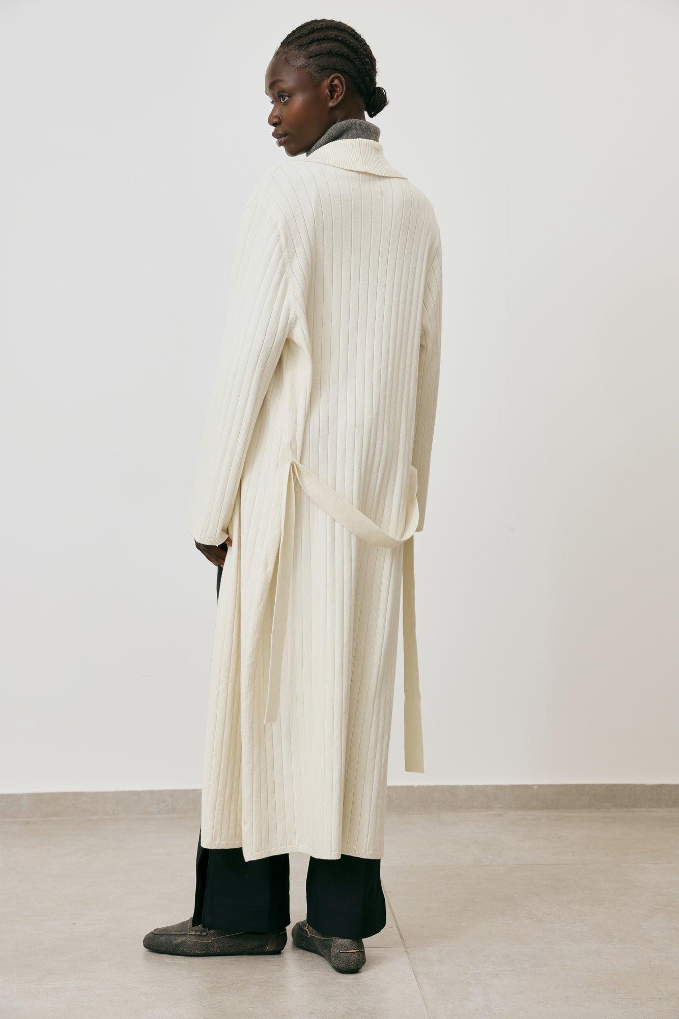 Ribbed Knit Cardigan