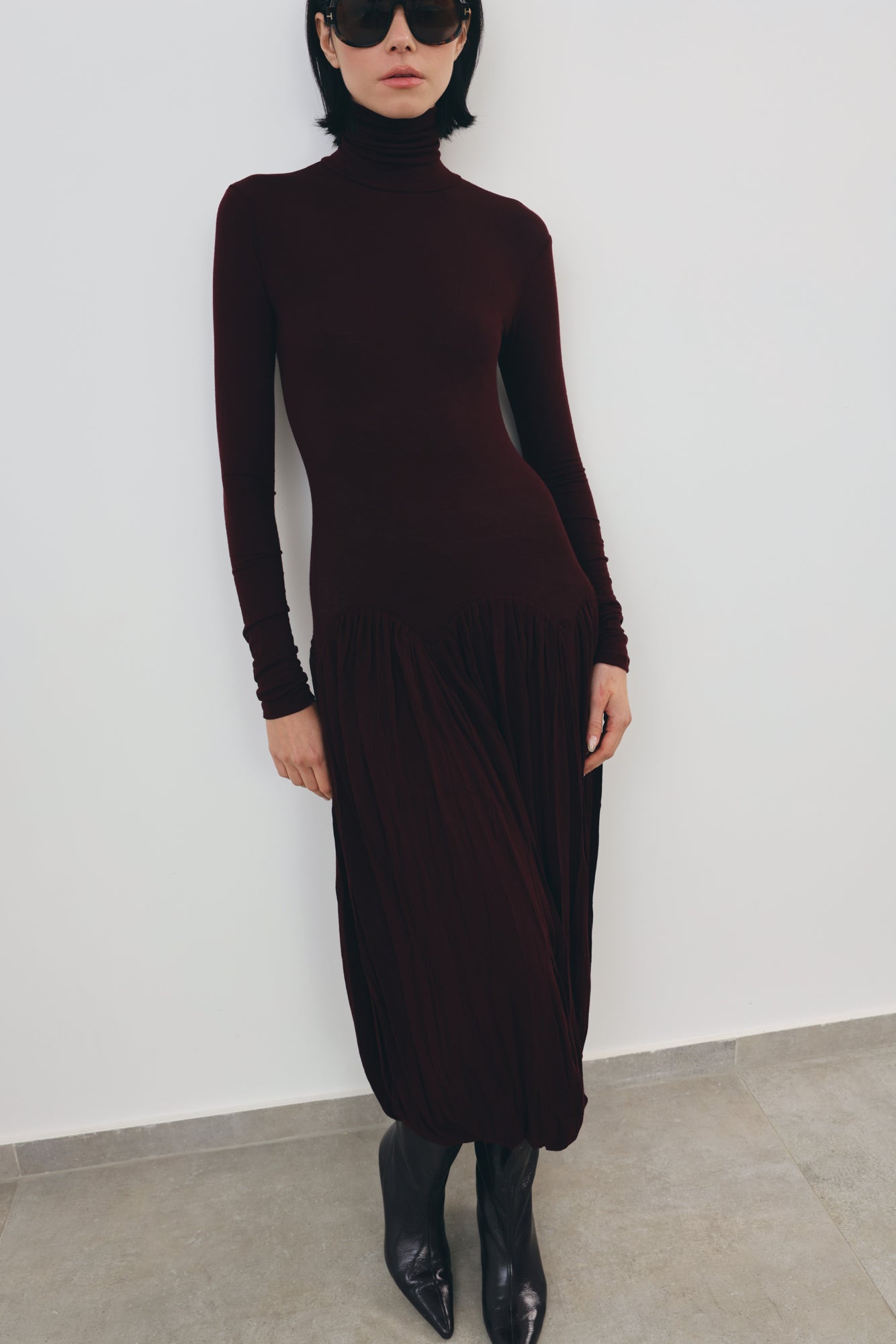 TURTLENECK DRESS
