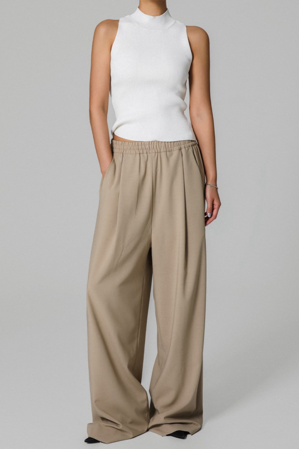 Wide Maxi Length Trousers
